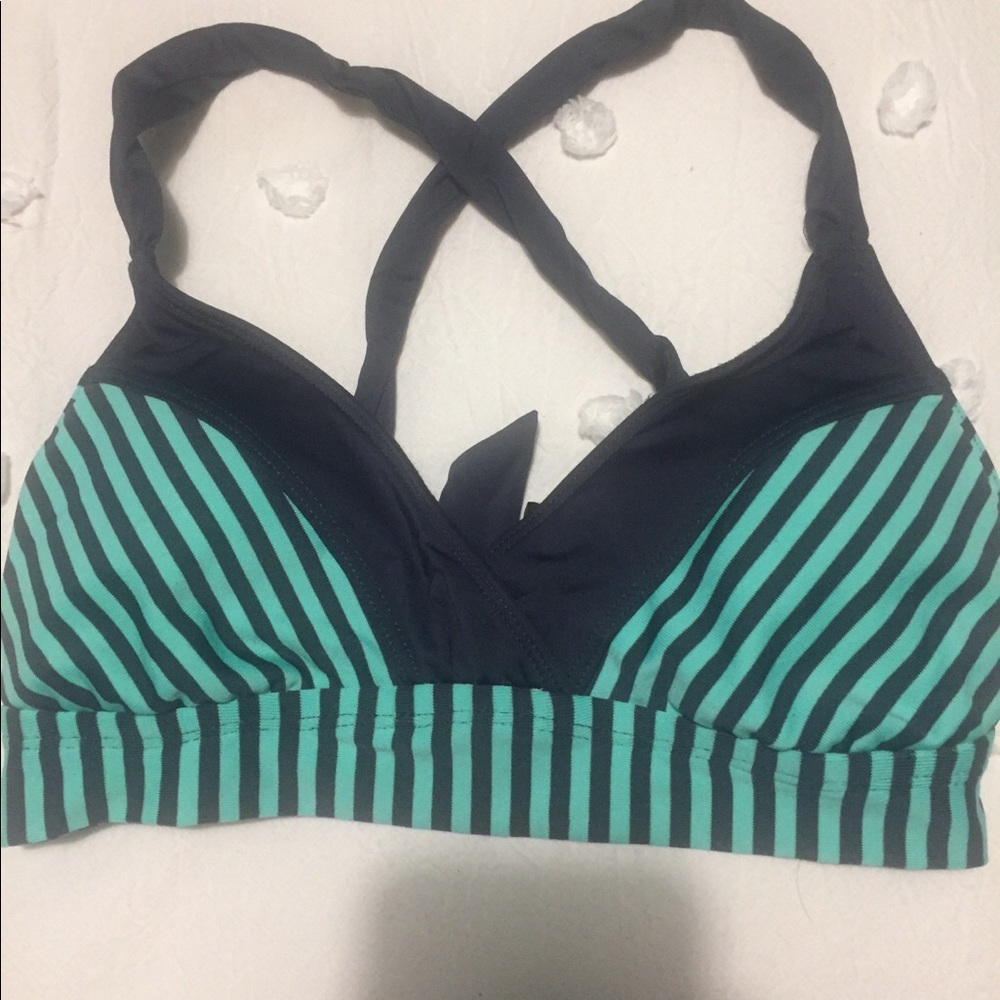 teal bikini top!